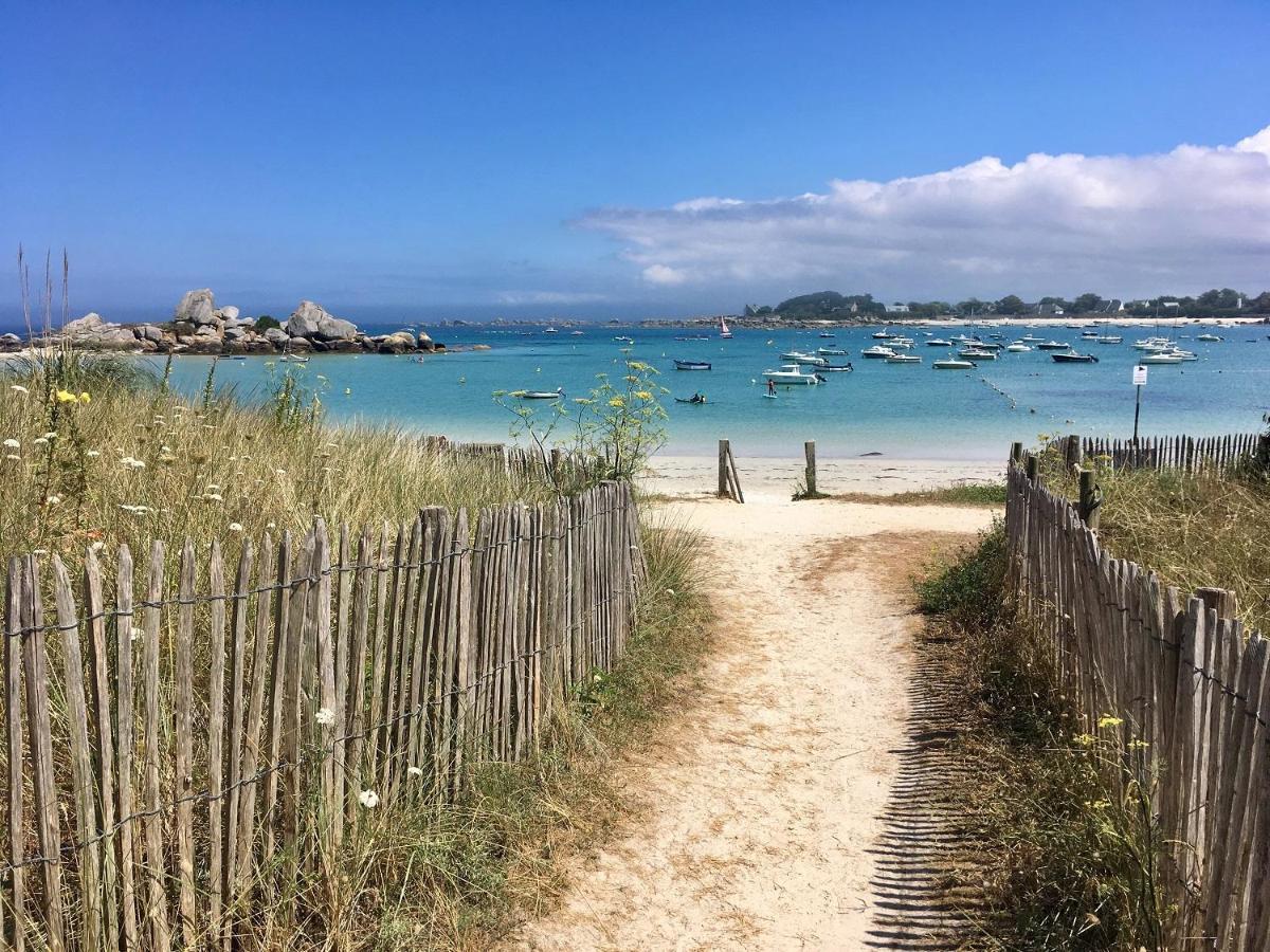 Camping De La Cote Des Legendes Brignogan-Plages Exteriör bild