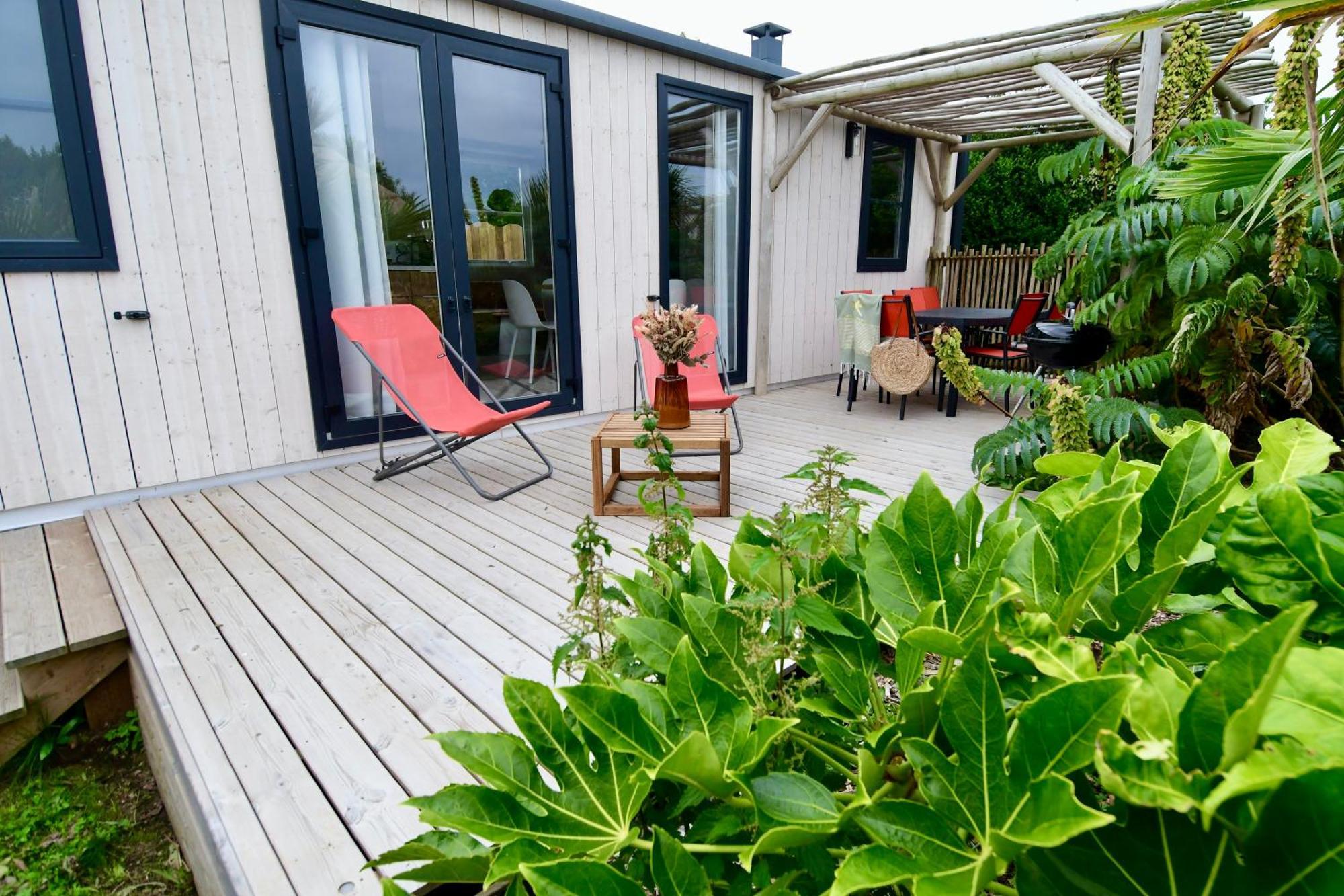 Camping De La Cote Des Legendes Brignogan-Plages Exteriör bild