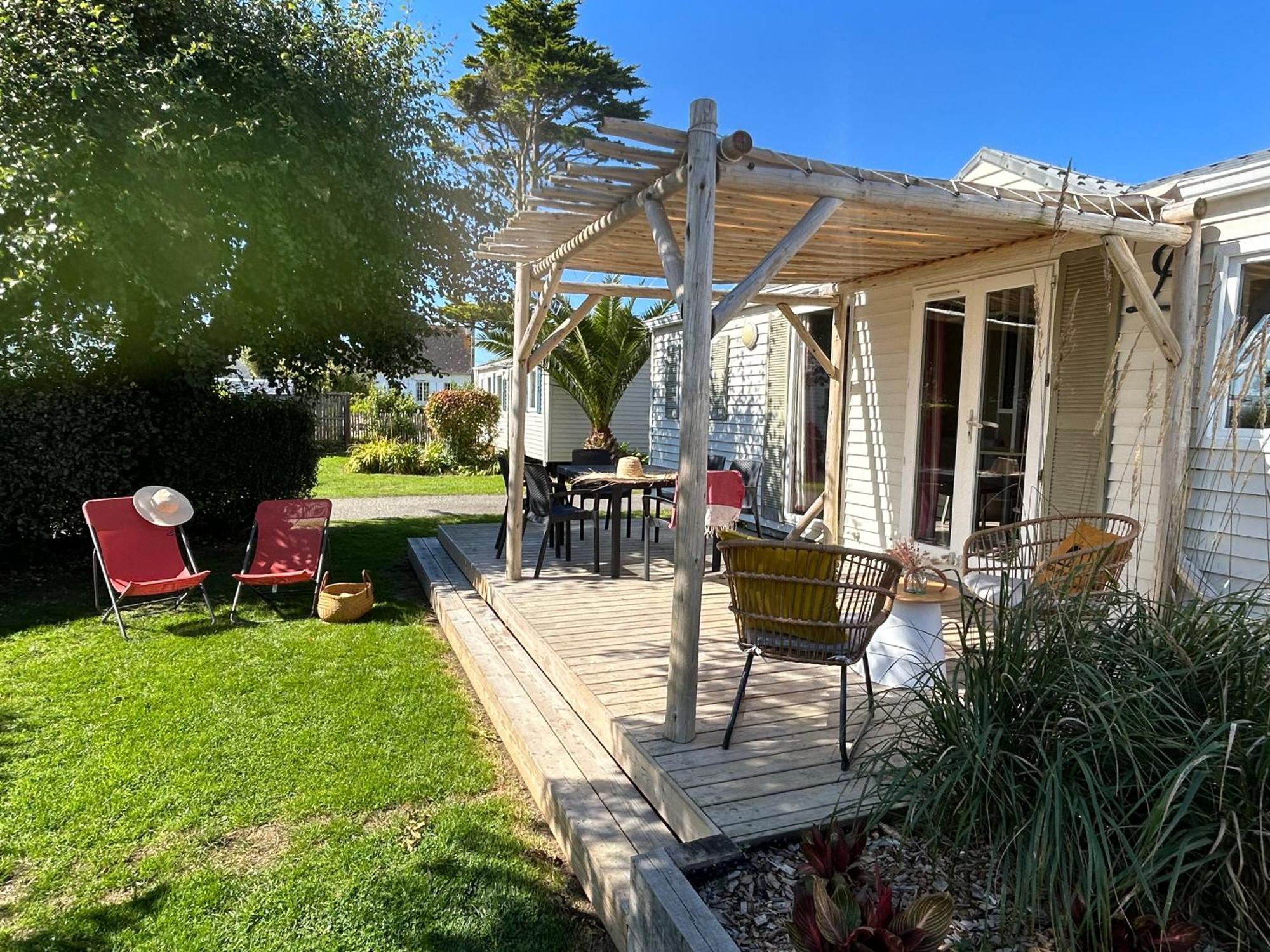 Camping De La Cote Des Legendes Brignogan-Plages Exteriör bild