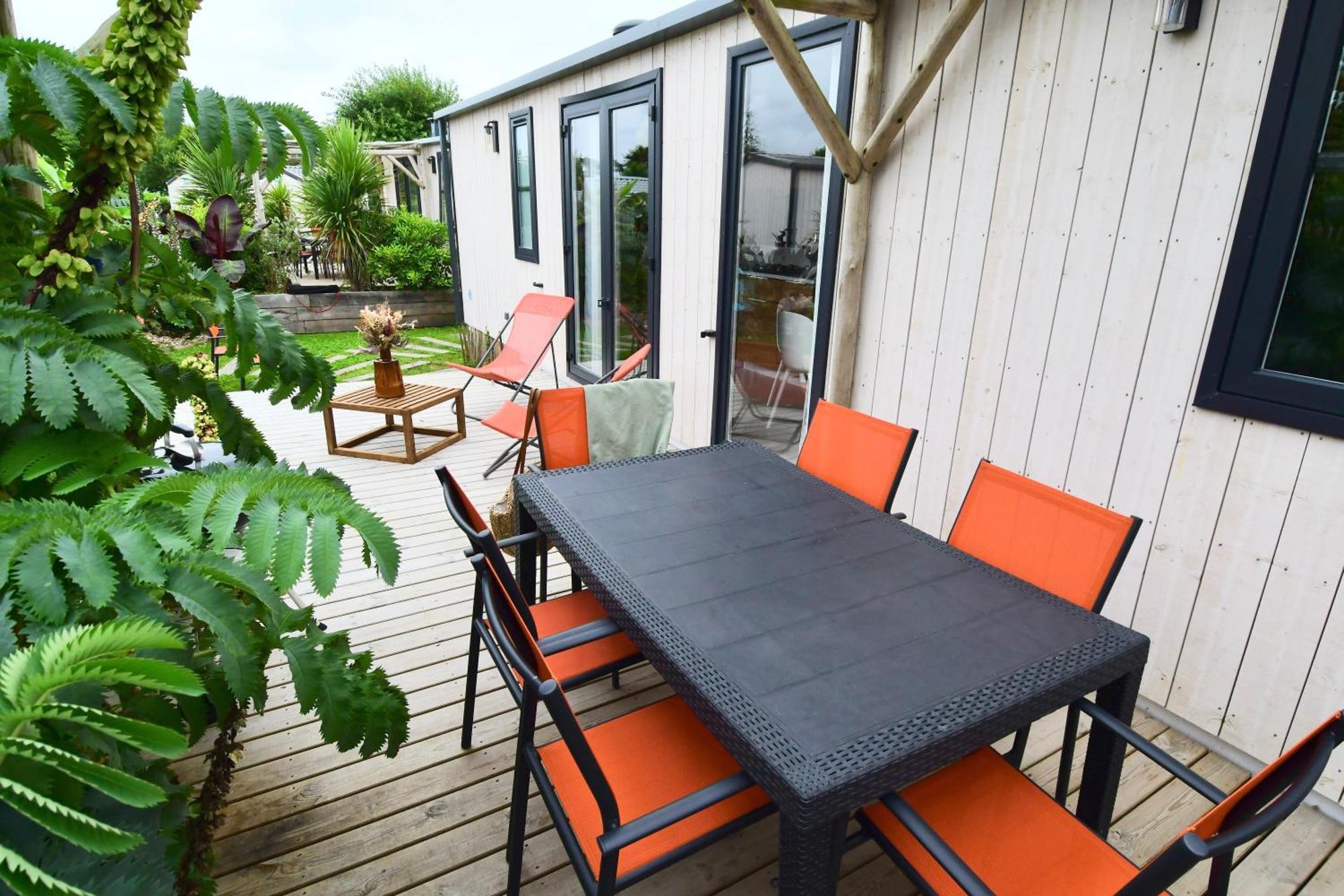 Camping De La Cote Des Legendes Brignogan-Plages Exteriör bild